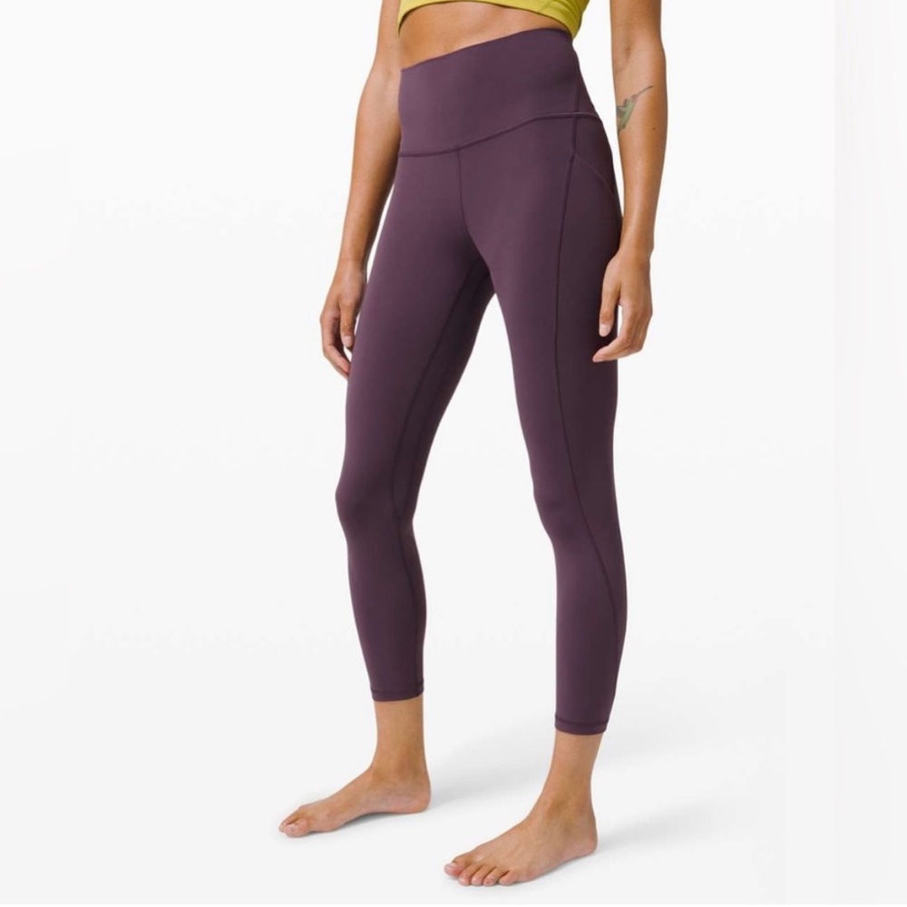 Lululemon Align high rise with pockets 25”